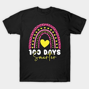 100 Days Smarter 100th day of school T-Shirt